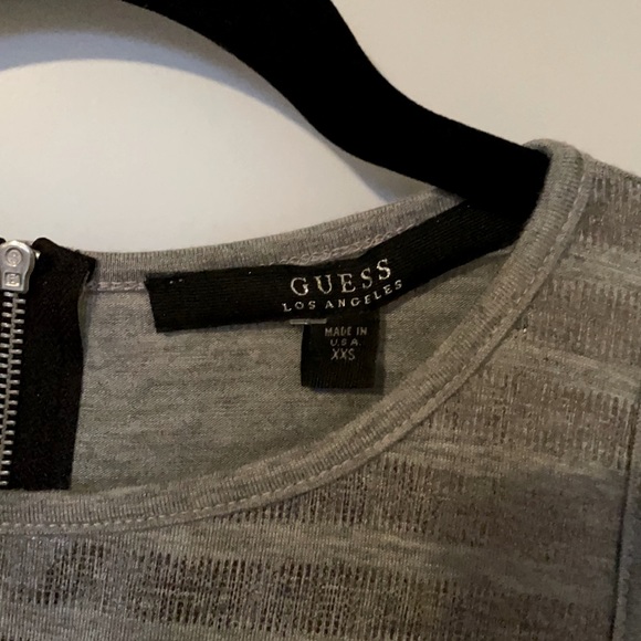 Guess Heather Gray Foil Stripe Tank - Picture 5 of 9